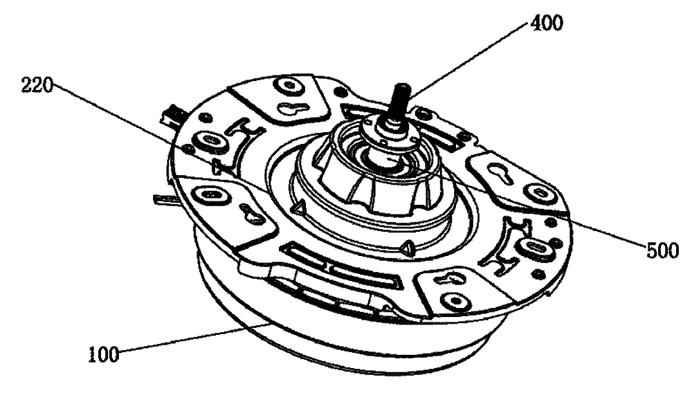 Clutch mechanism for single drive system of washing machine