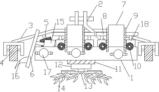 A Frame Mechanism of Combined Agricultural Auxiliary Equipment