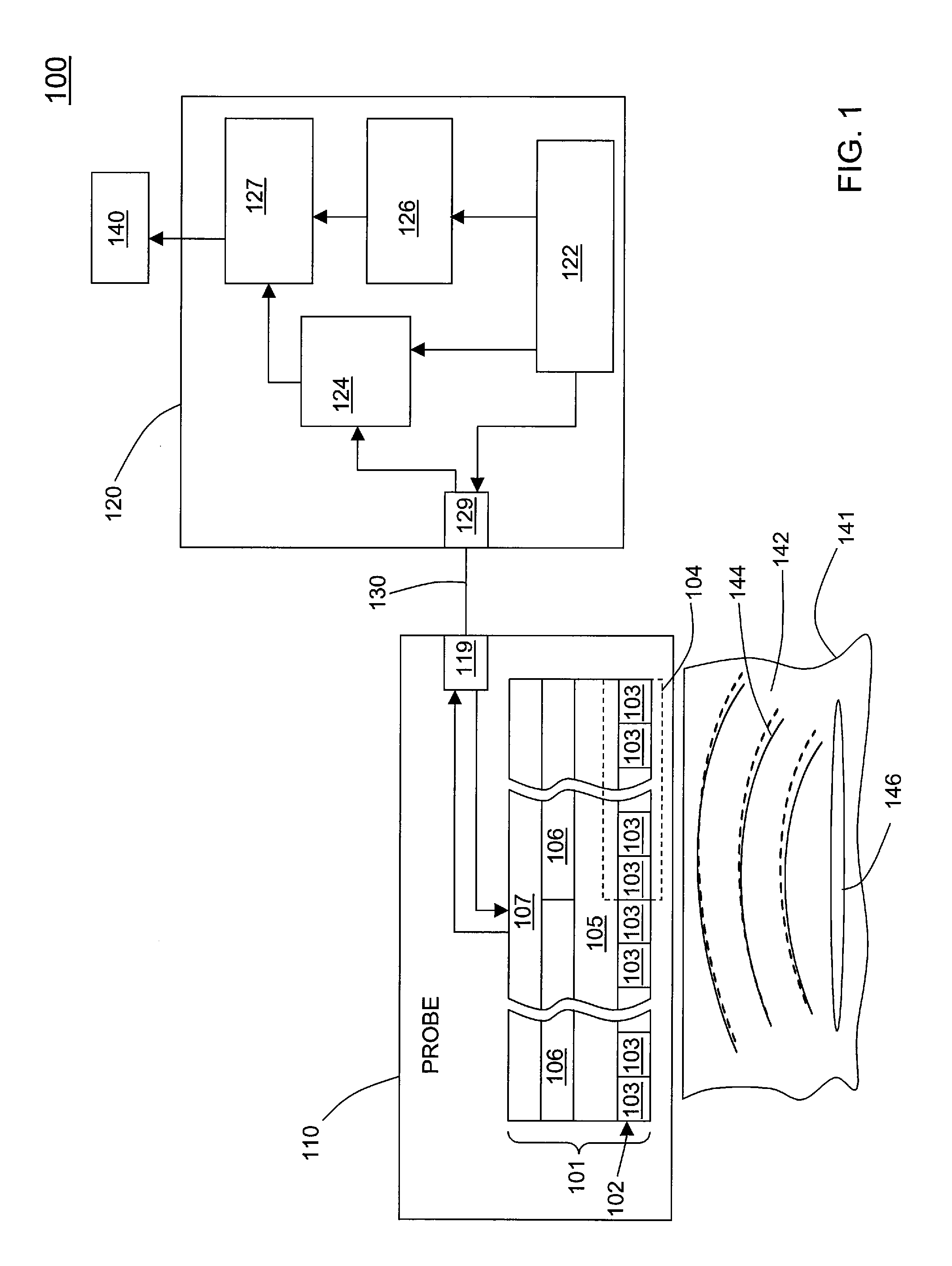 Monitoring or imaging system with interconnect structure for large area sensor array