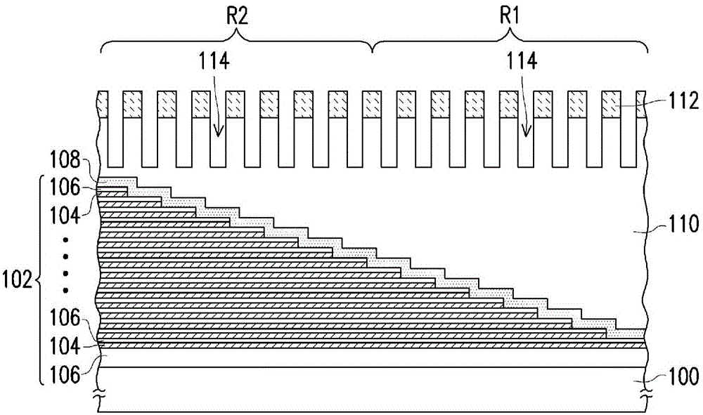 Open structure, manufacturing method thereof and interconnect structure