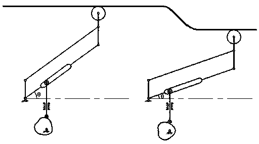 Variable-diameter mechanism suitable for pipeline robot