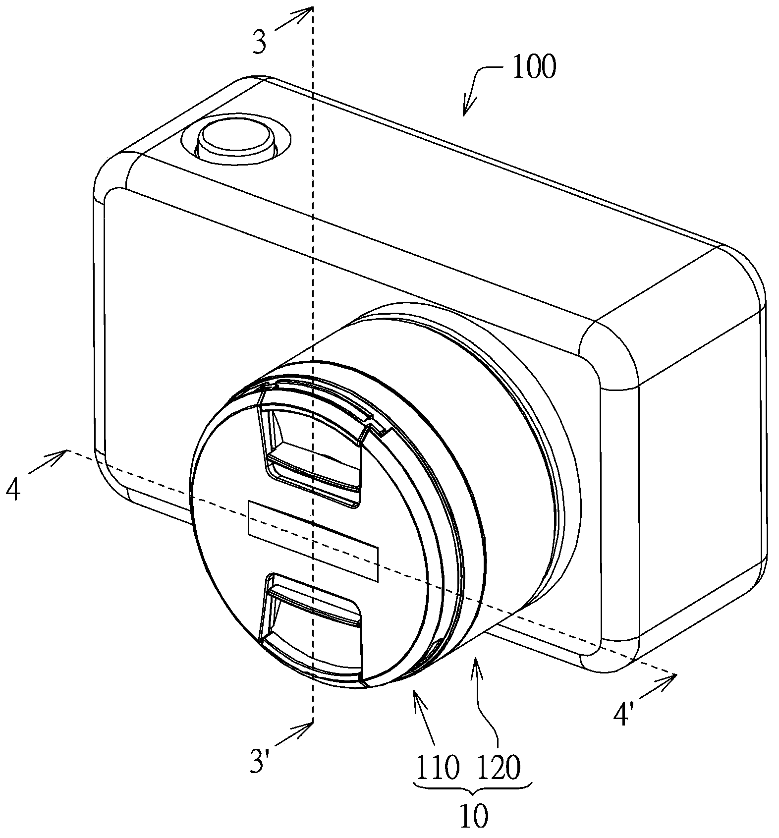 Camera lens mechanism, camera lens cover and camera lens set with camera lens mechanism and camera lens cover