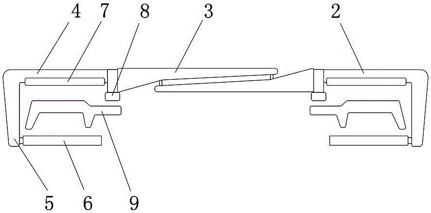 Maglev Train Bogie with Elevating Support Slider