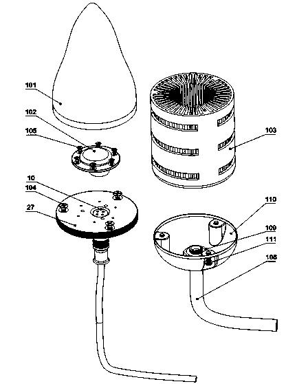 LED (light emitting diode) candle-type lamp