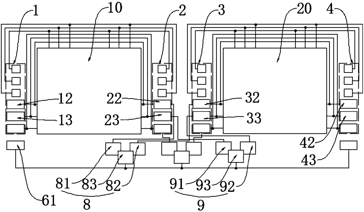 Liquid crystal light alignment circuit and liquid crystal panel