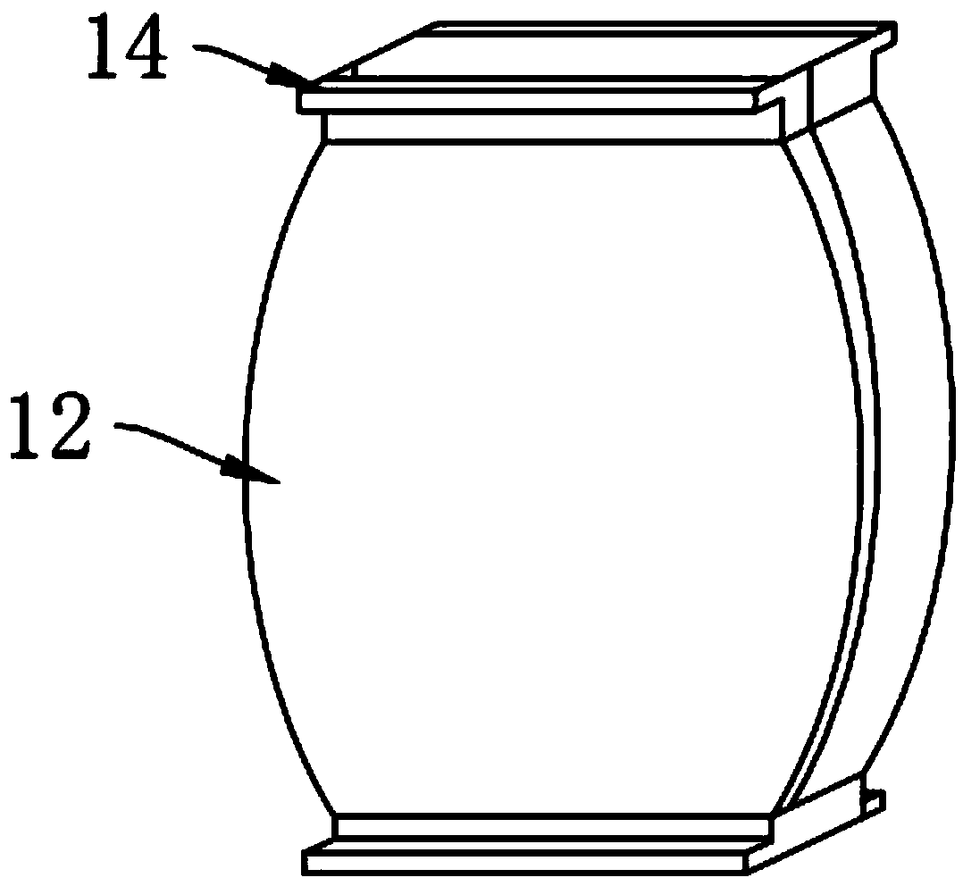 Hot compress nursing device for rheumatism immunity