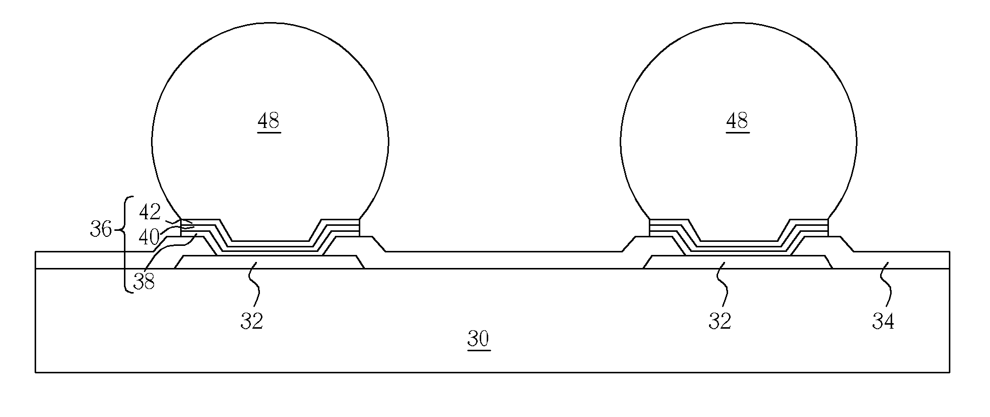 Etchant and method for forming bumps