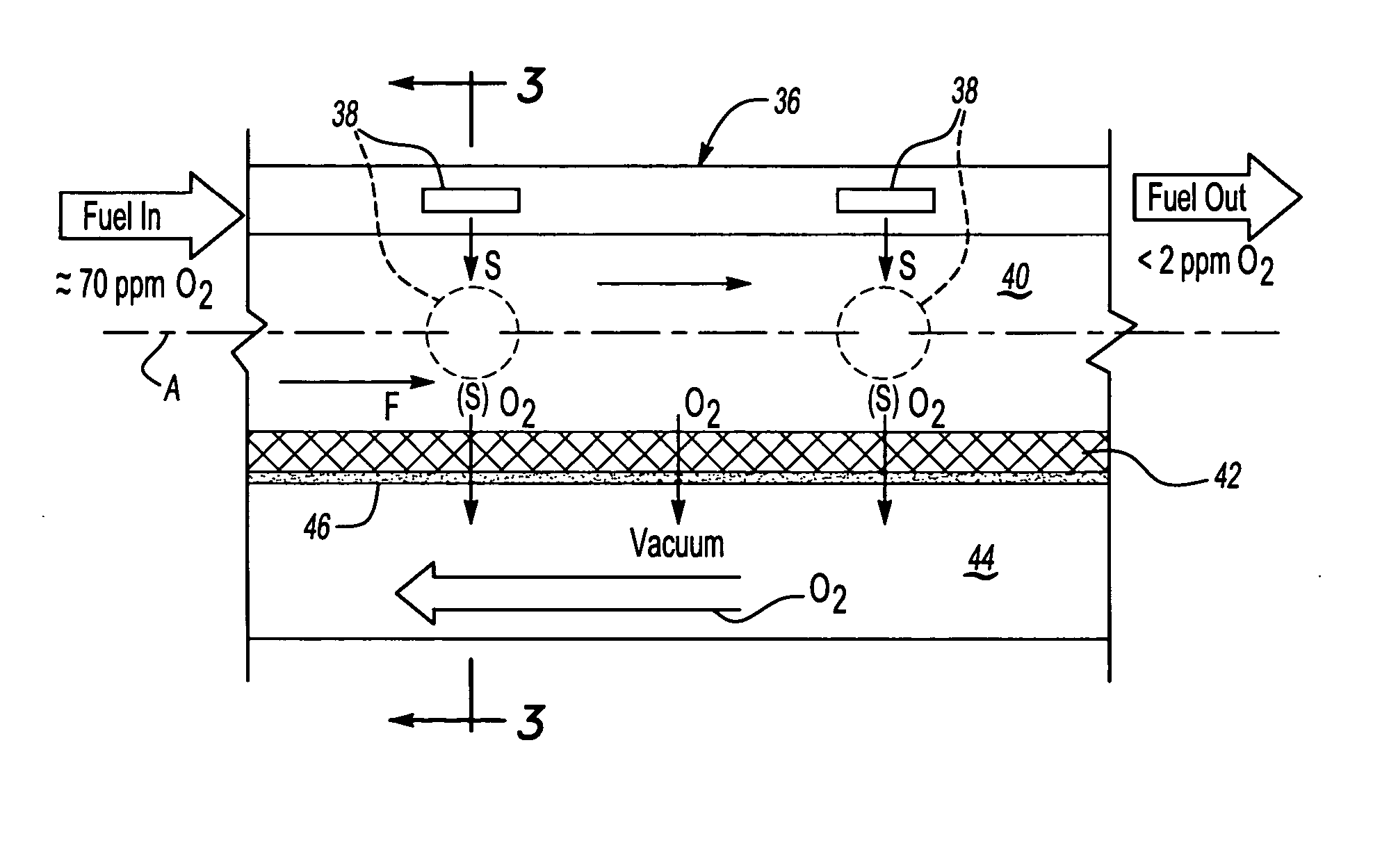 Acoustic fuel deoxygenation system