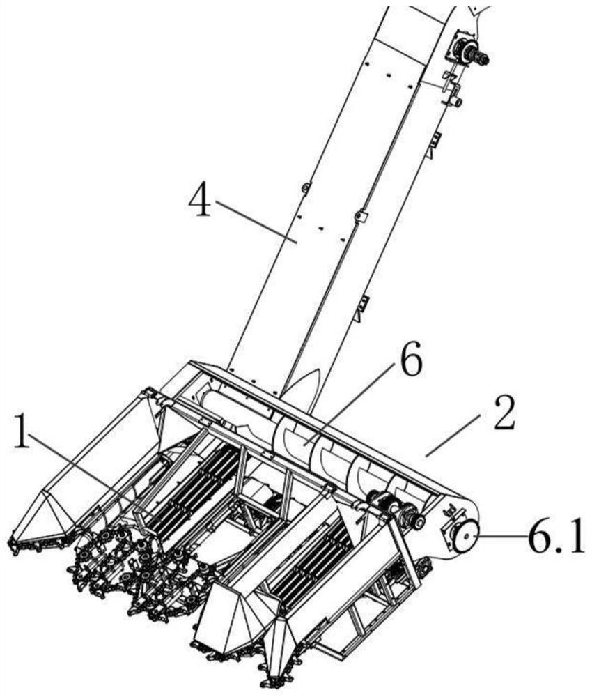 Ear lifting system of stalk and ear harvesting type corn harvester