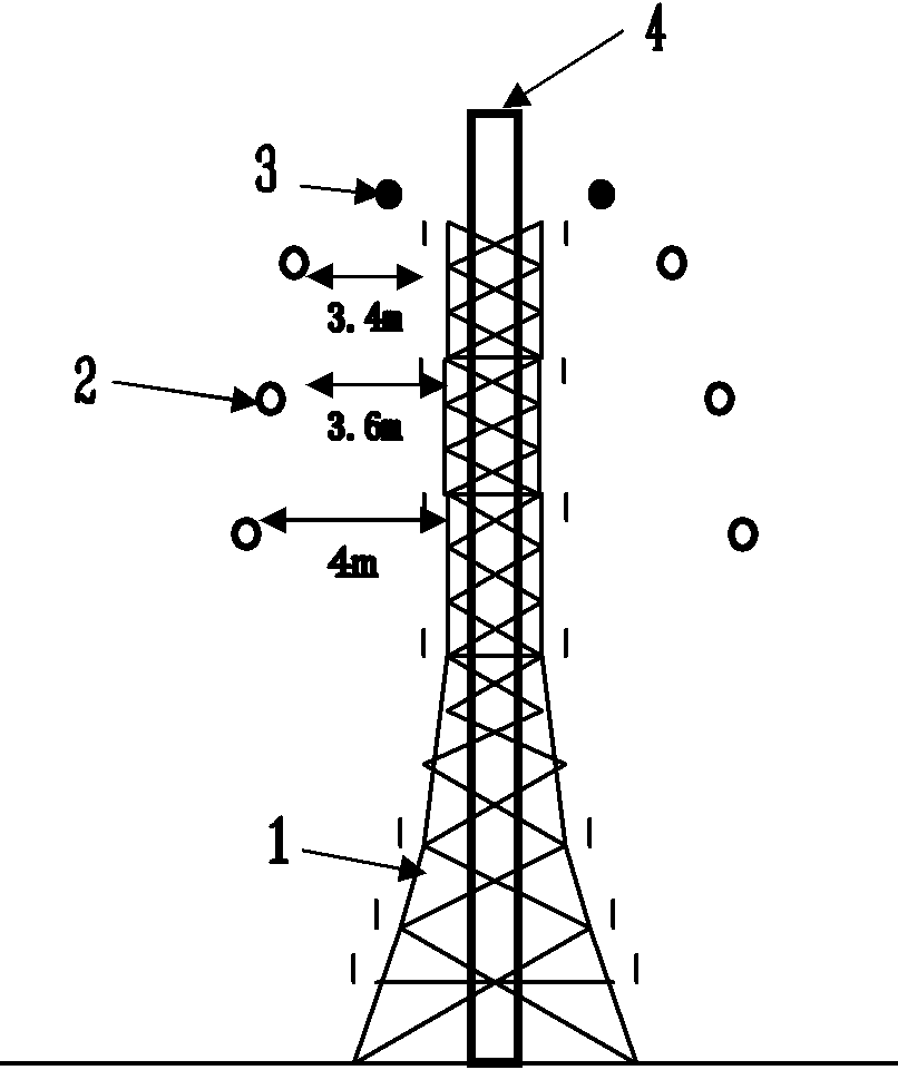 Method for transforming tangent tower of double-circuit double-bundle transmission lines by lifting in electrified mode in another place