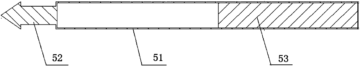 Percussion and loose anchor rope gun for outdoor use