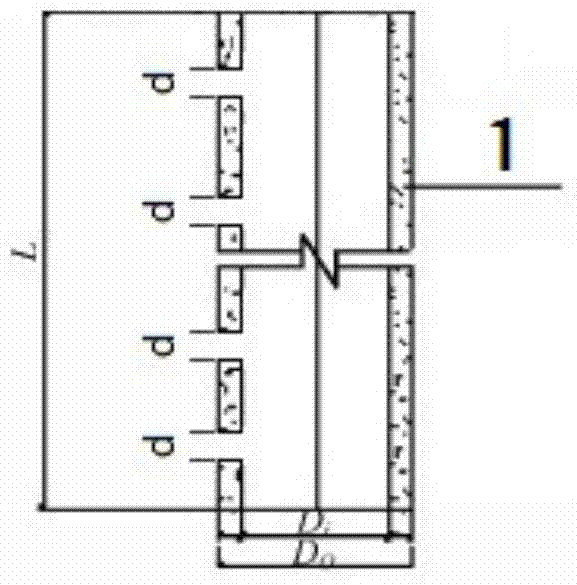 Prefabricated tubular pile capable of draining water and increasing frictional resistance and construction method thereof