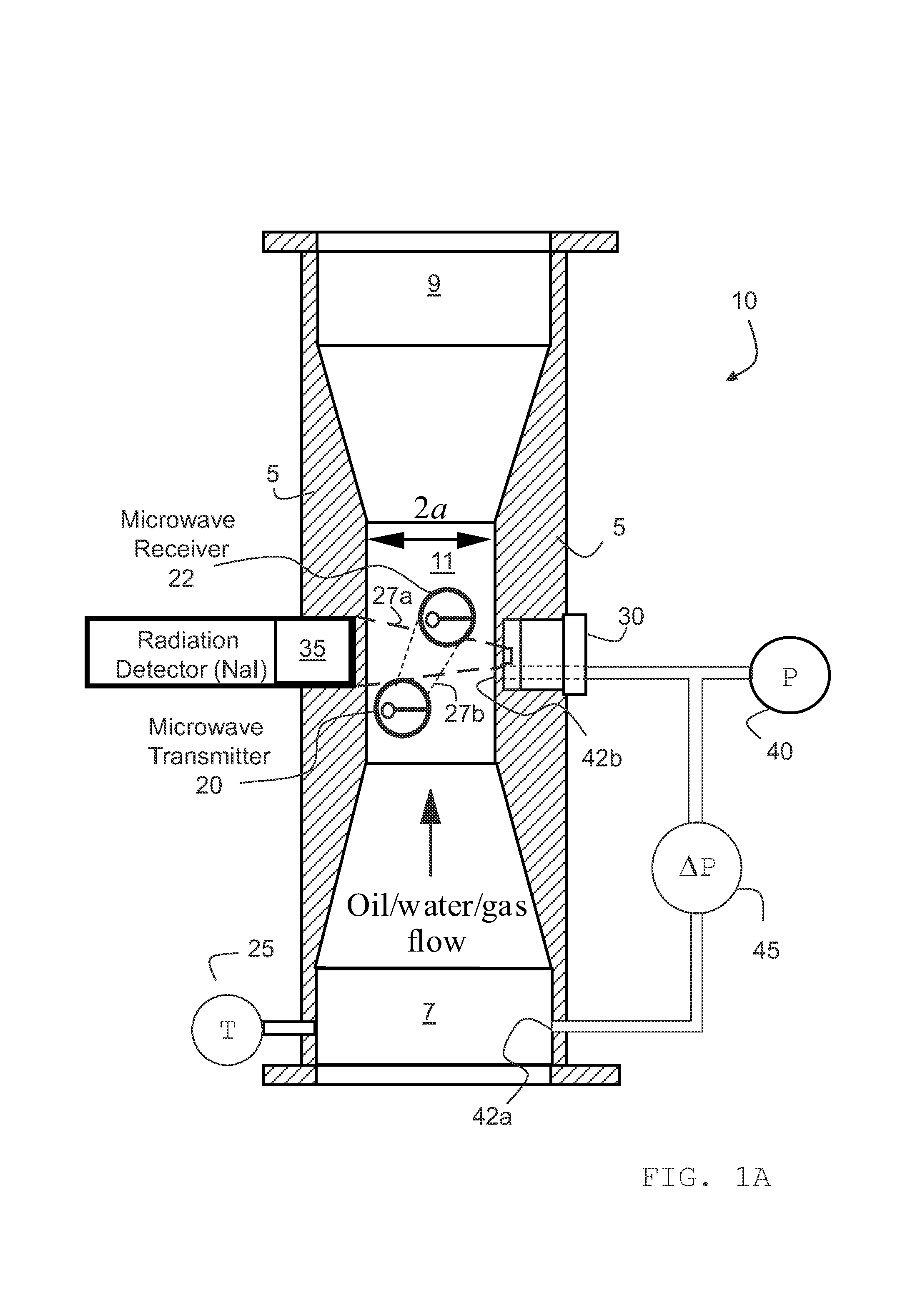 Systems and methods for measuring multiphase flow in a hydrocarbon transporting pipeline