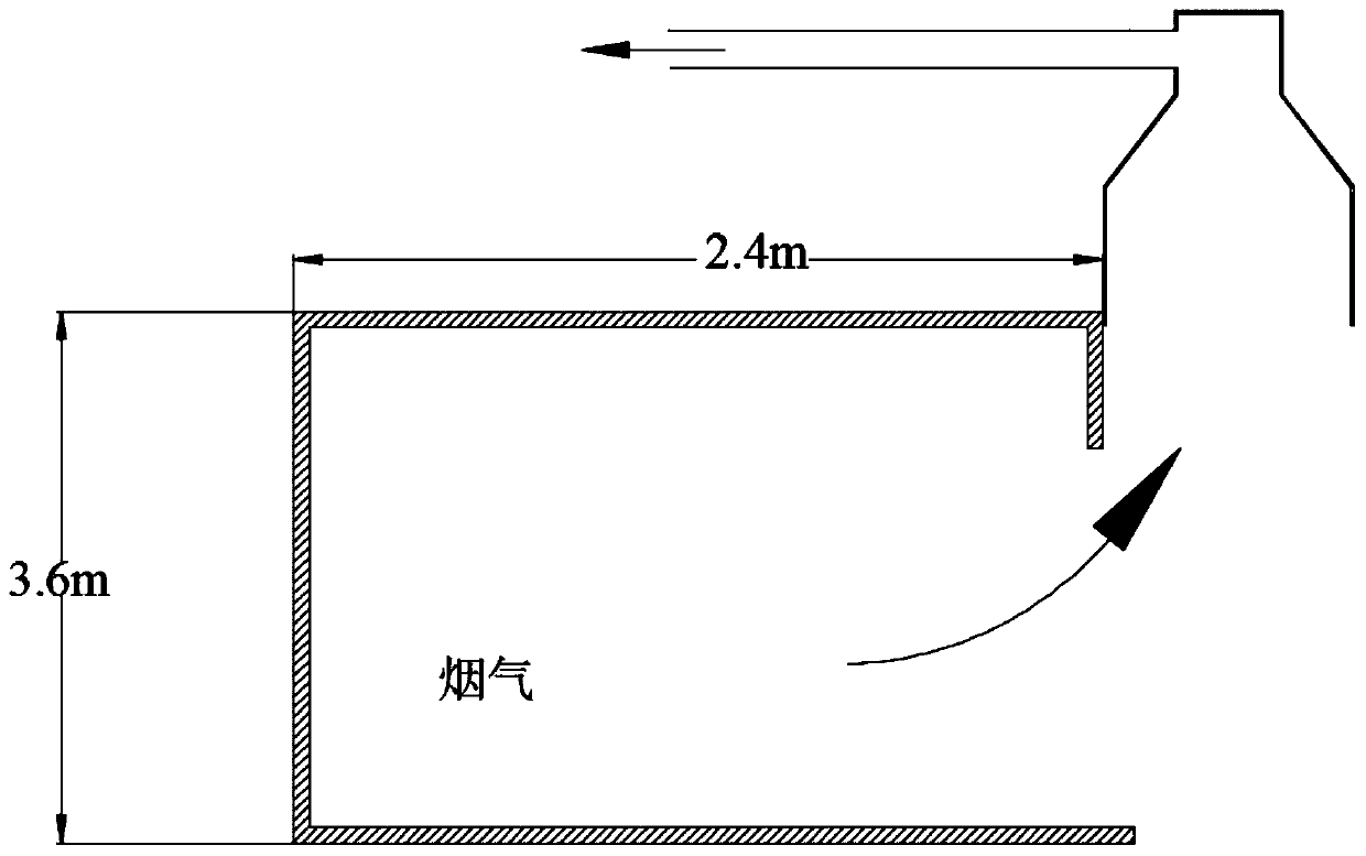 Fire smoke component quantitative detection device