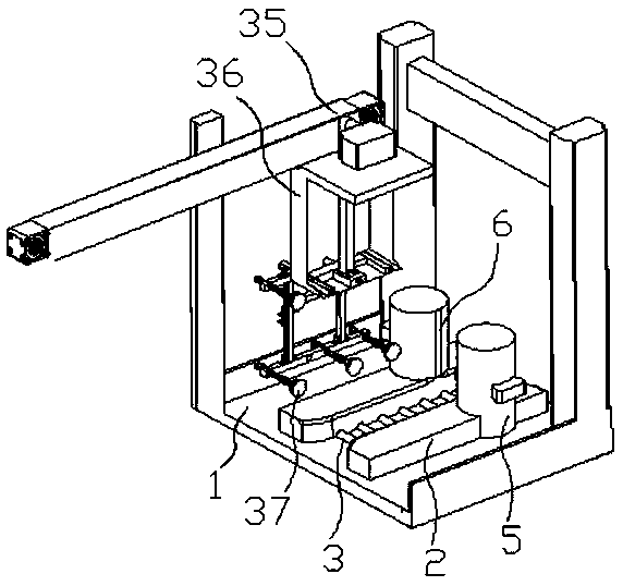 Automatic boxing mechanism for strip-shaped beverages