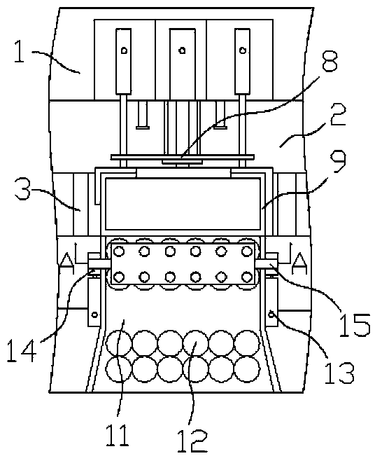 Automatic boxing mechanism for strip-shaped beverages