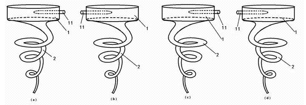 Water activating method and device by combination of electromagnetic field and double-vortex-body vortex