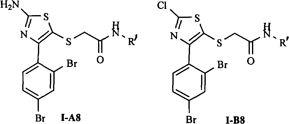 Thiazole-substituted mercaptoacetamide derivative, preparation method and application thereof