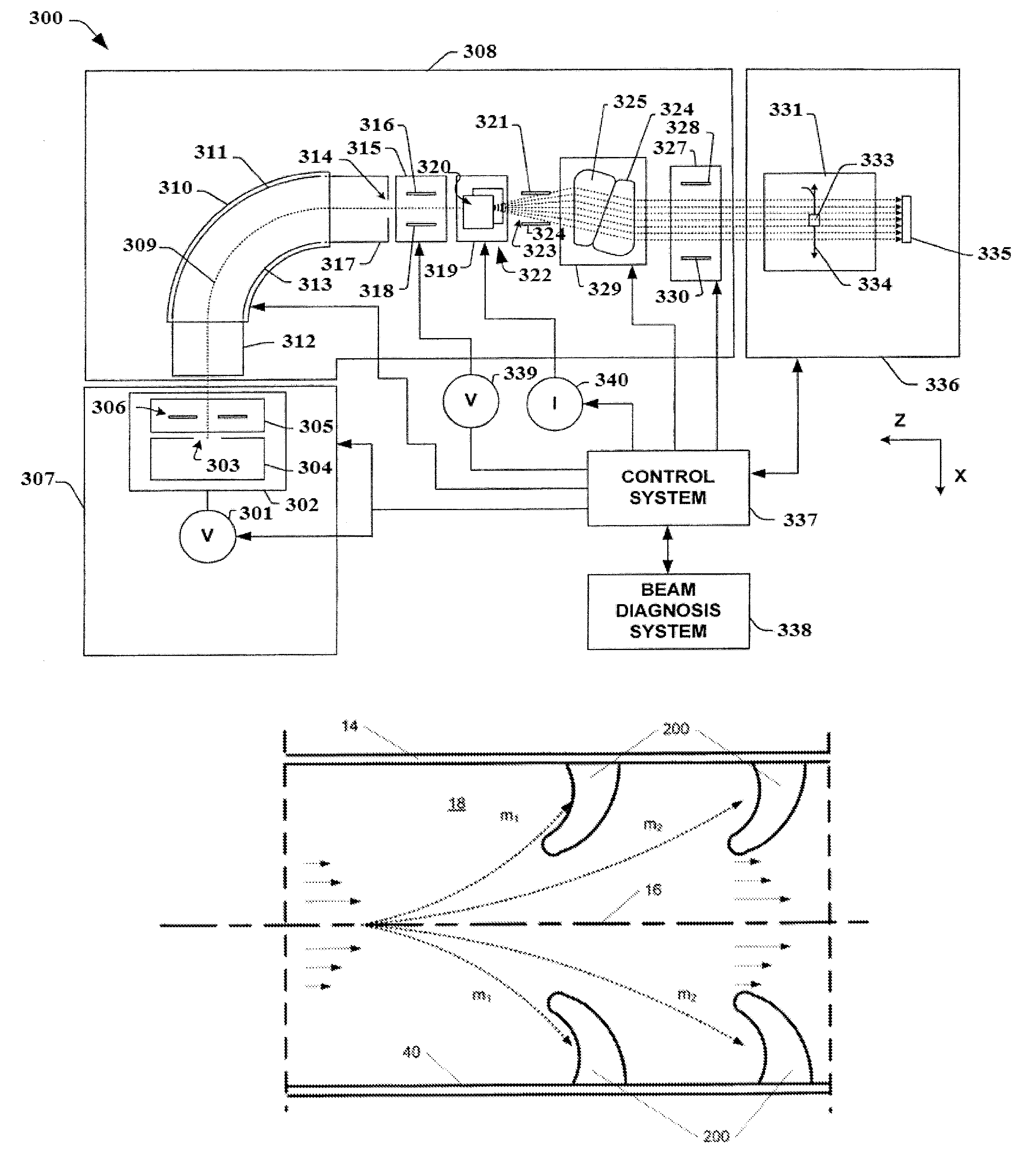 Adjustable mass resolving aperture