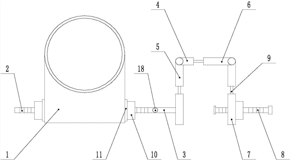 Fiber fixing clamp suitable for fixation of inclined planes