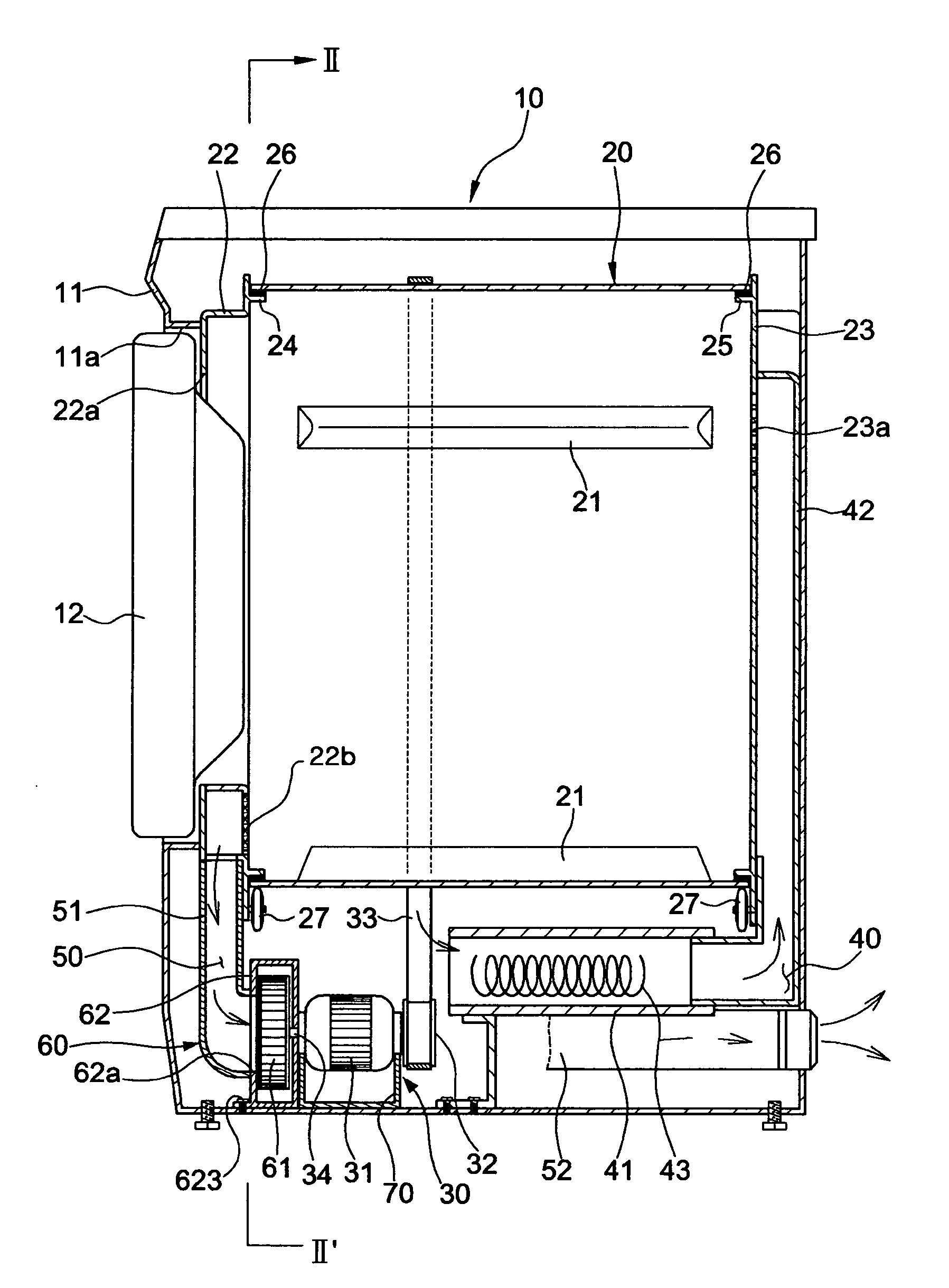 Clothes drying machine