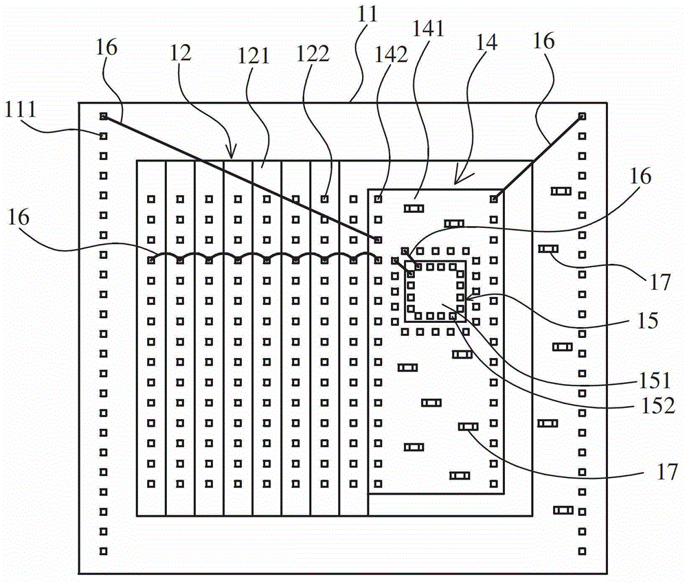 Semiconductor chip stack structure