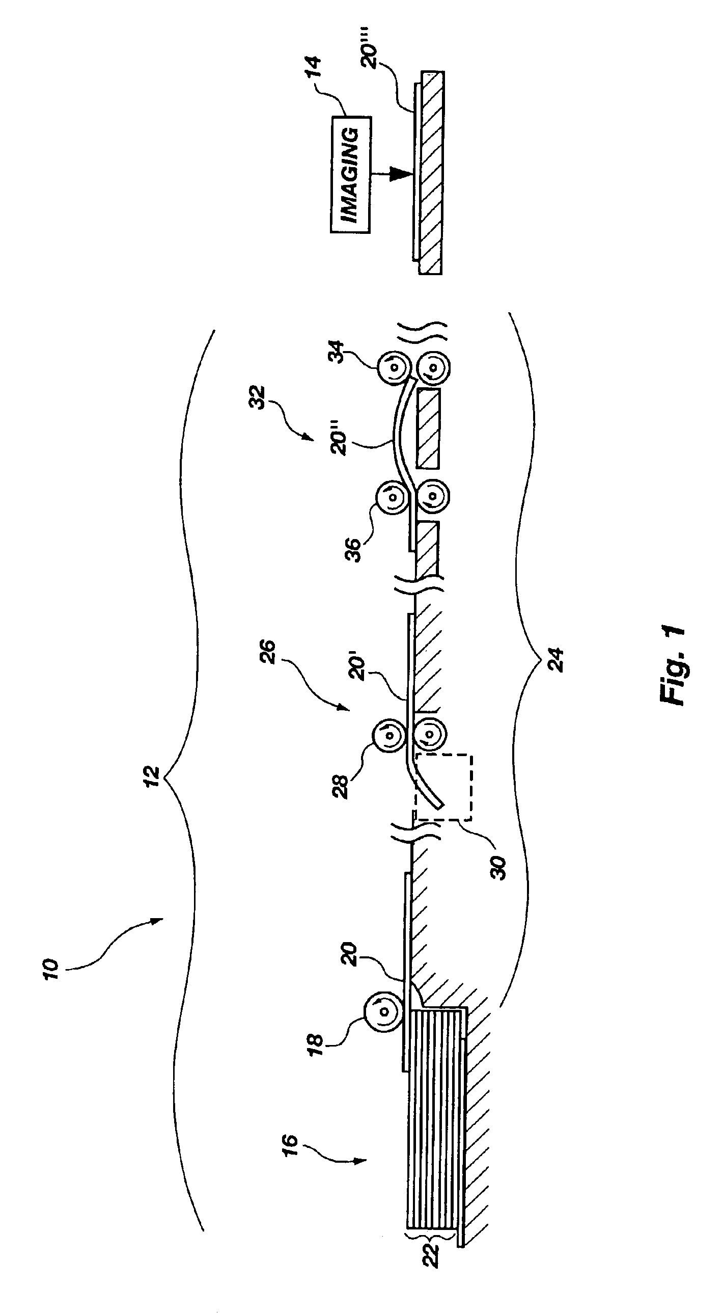Media stiffness detection device and method therefor