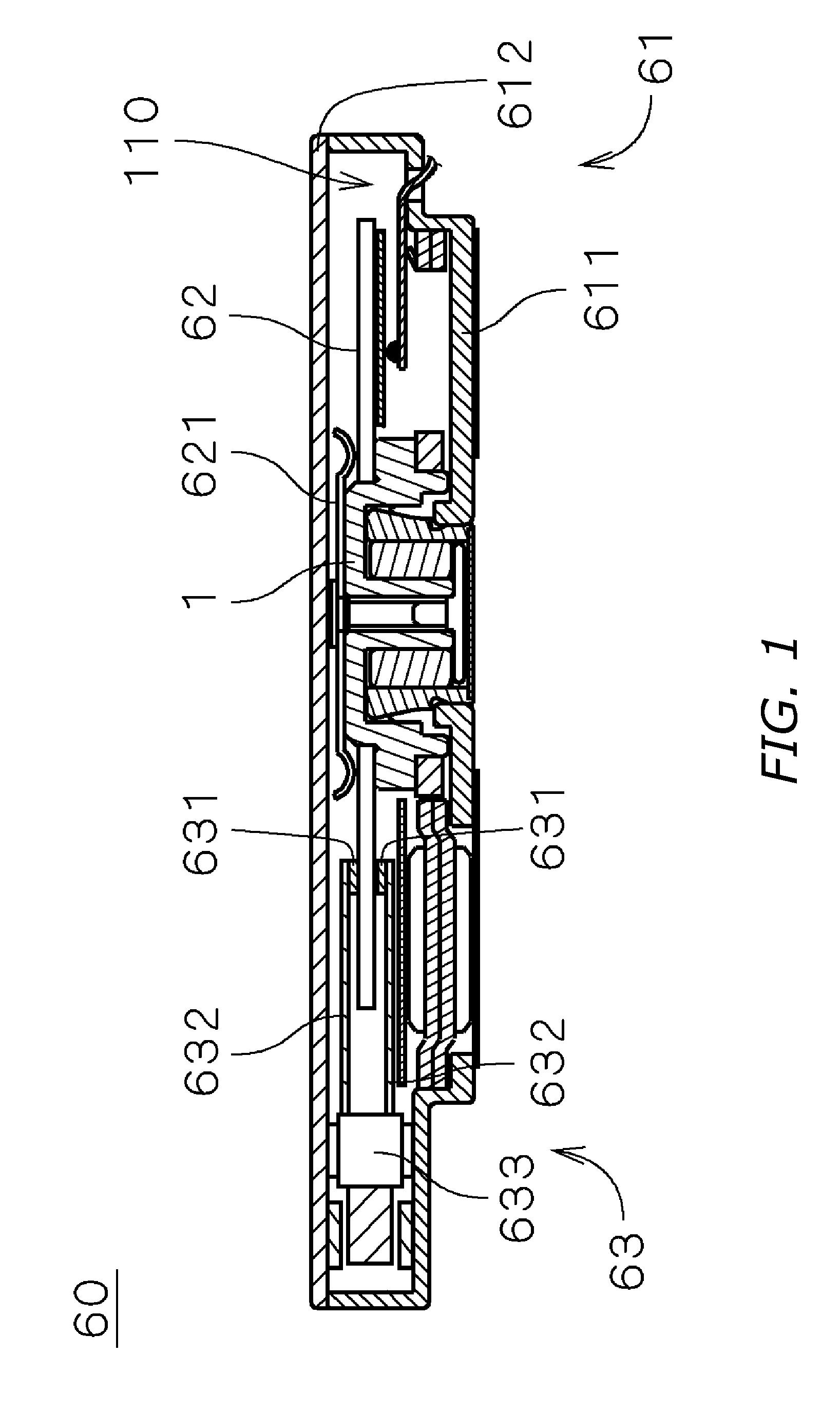 Stator used for recording disk driving motor, recording disk driving motor, and recording disk driving device