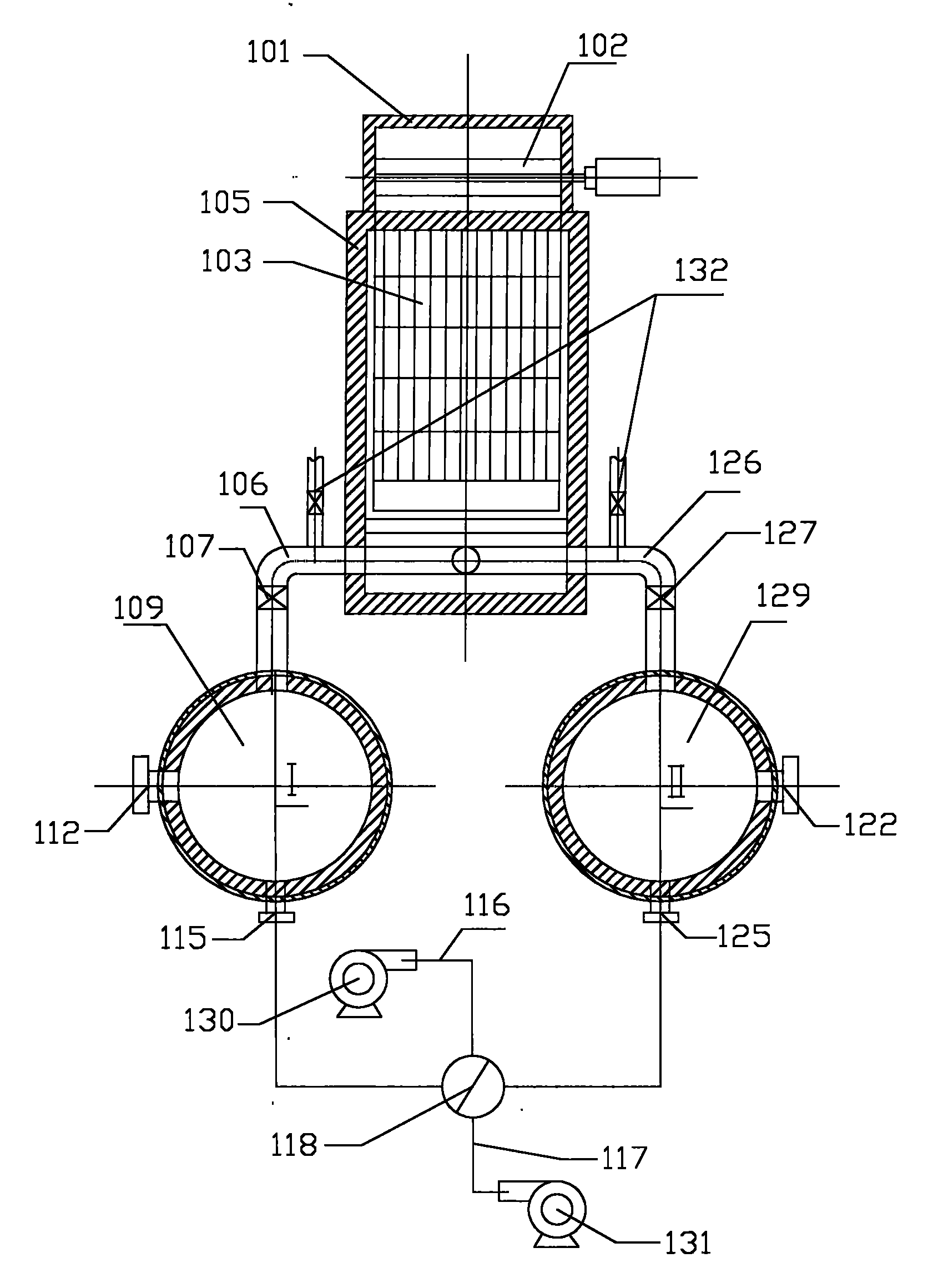 External combustion regenerative heater