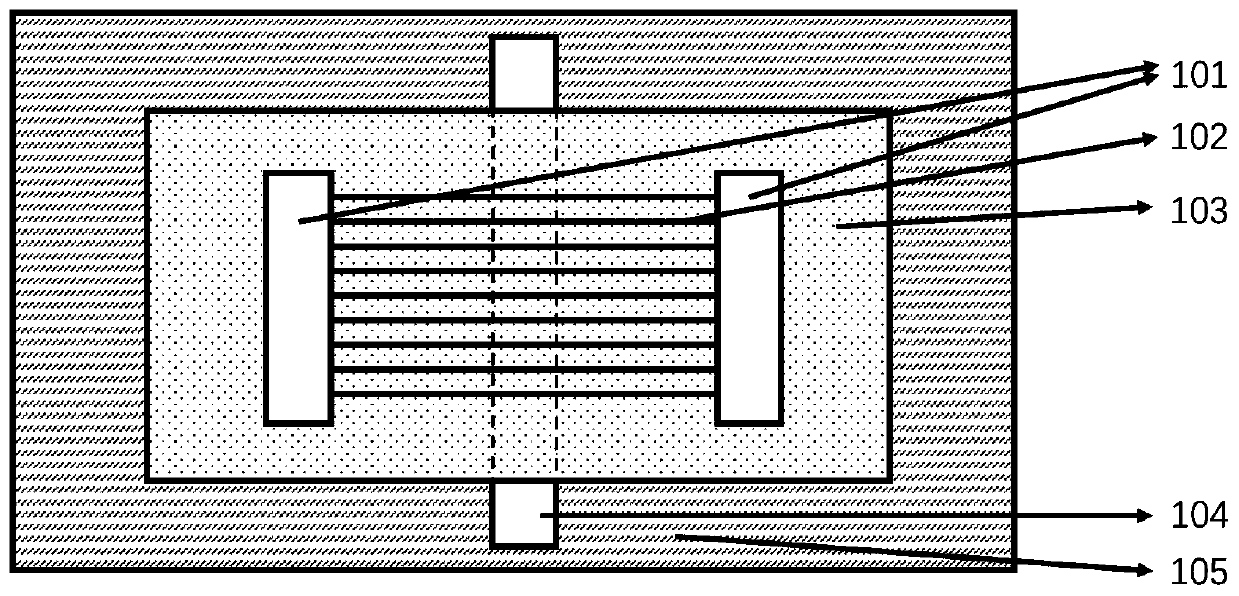 Flexible nanofiber gallium tin oxide transistor based on nano-cluster dielectric layer and preparation method