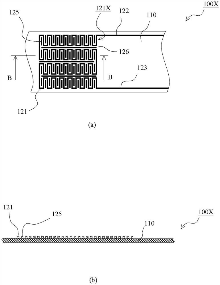 Heater including flexible printed wiring board and method for manufacturing same