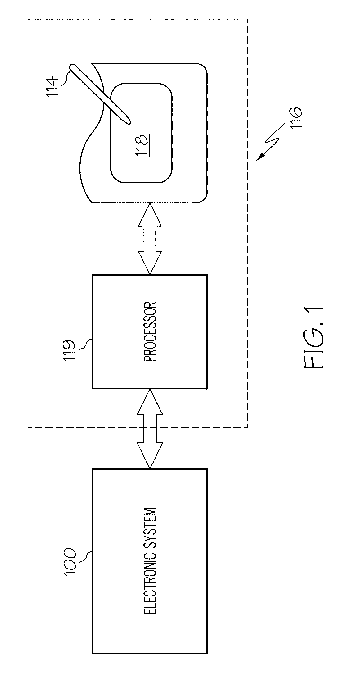 Input device with capacitive force sensor and method for constructing the same