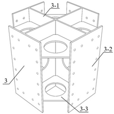 A self-resetting shear-constrained buckling type damage controllable assembled beam-column joint