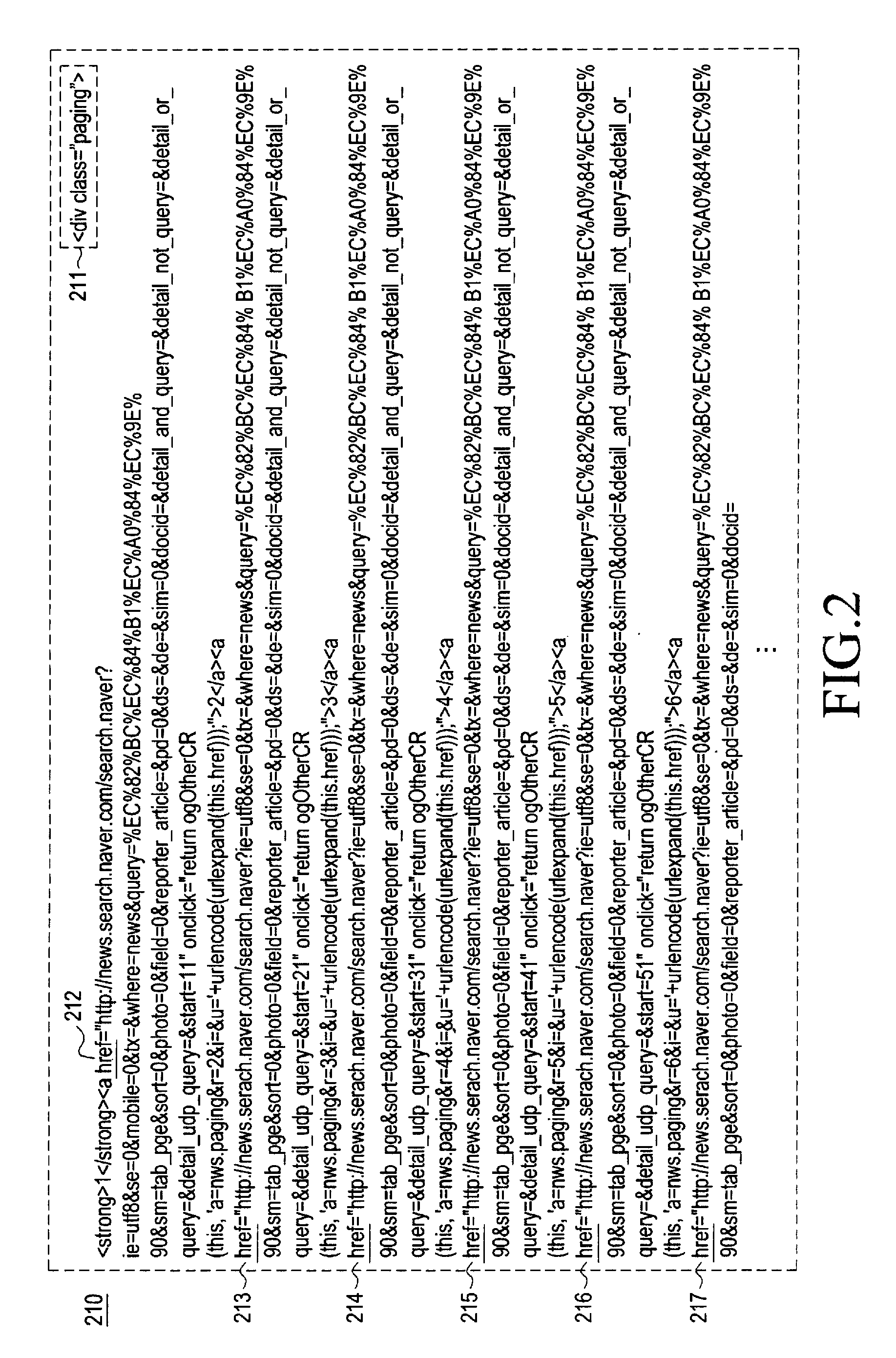 Method and apparatus for providing user interface for internet service
