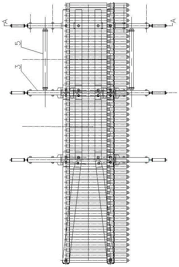 Control device and control method for front side guide plate of hot continuous rolling wide-band steel coiler