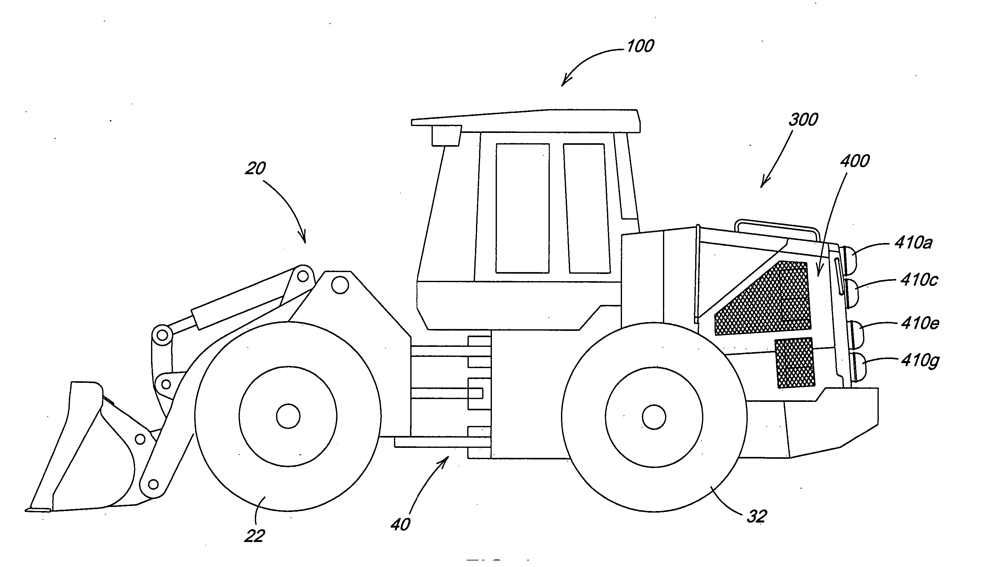 Cooling system with pre-cleaning