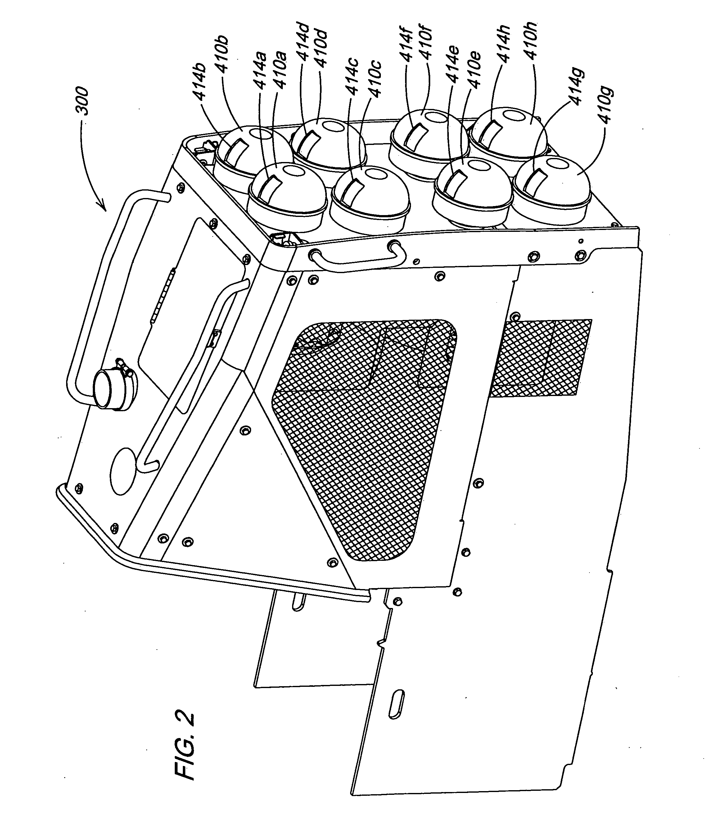 Cooling system with pre-cleaning