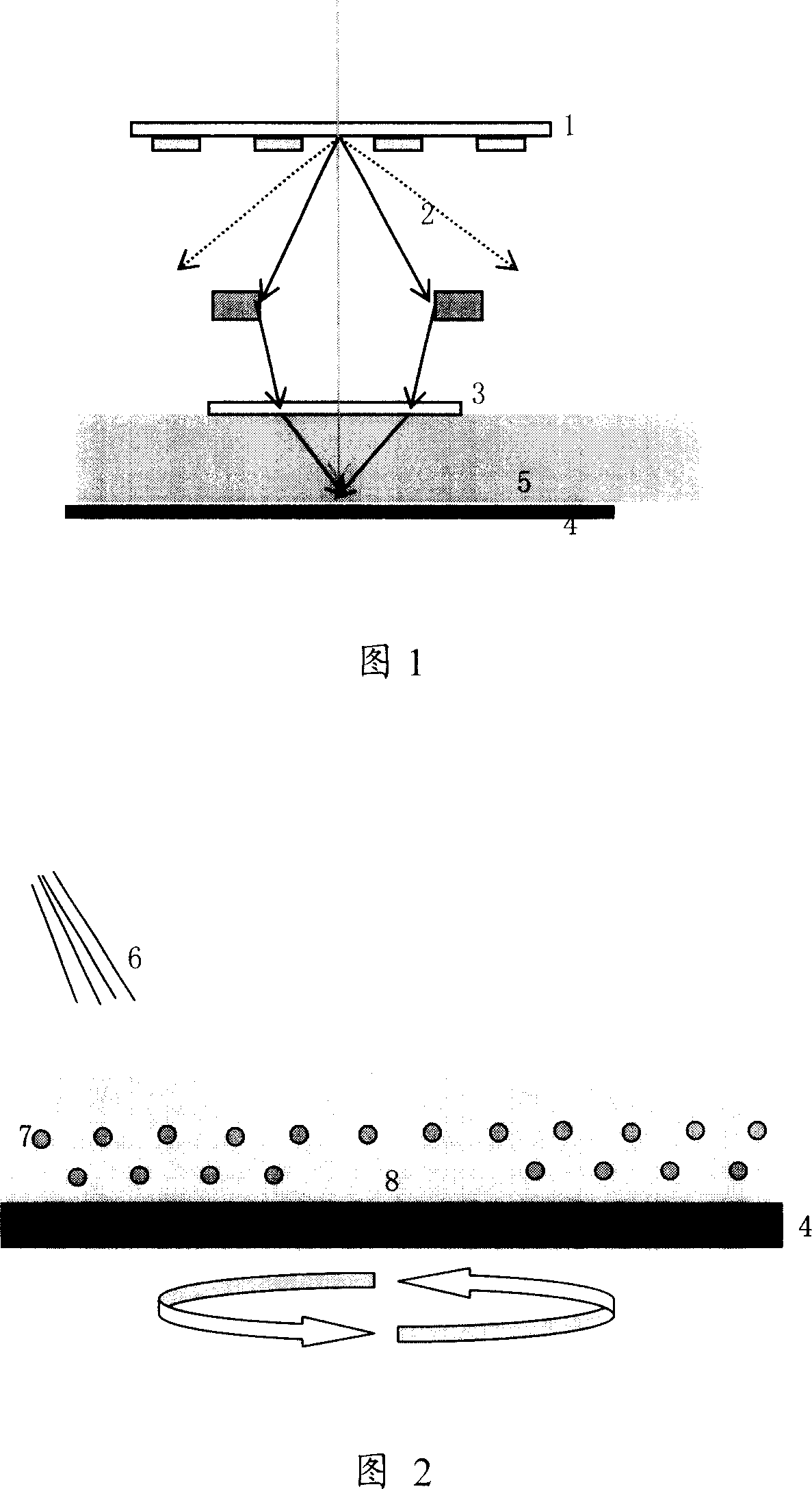 Method for reducing water pollution of optical elements in immersion type photoengraving technology