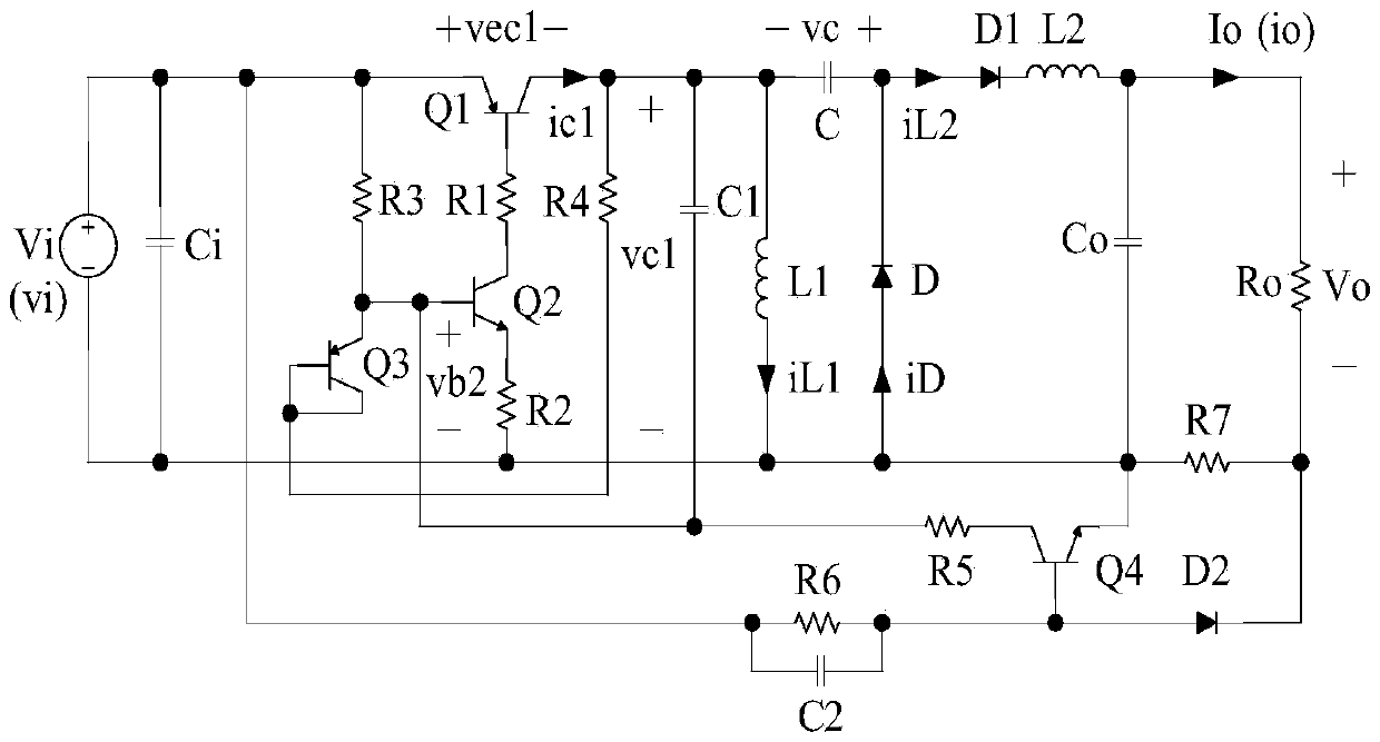 Input adaptive self-excited zeta converter