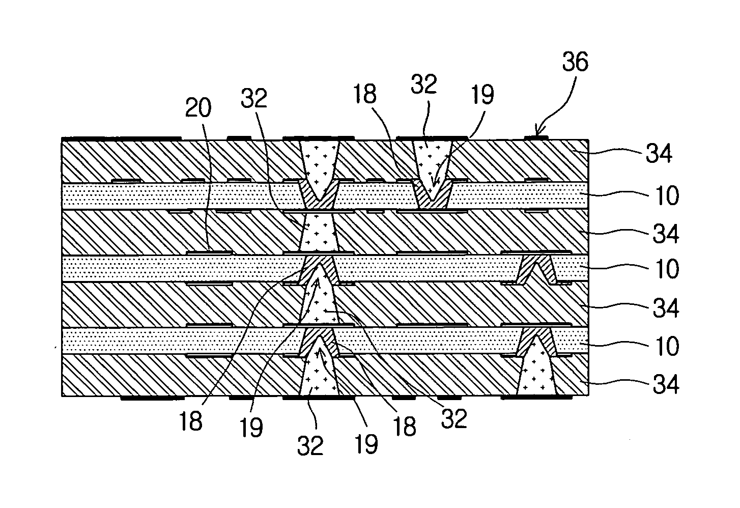 Printed circuit board using paste bump and manufacturing method thereof