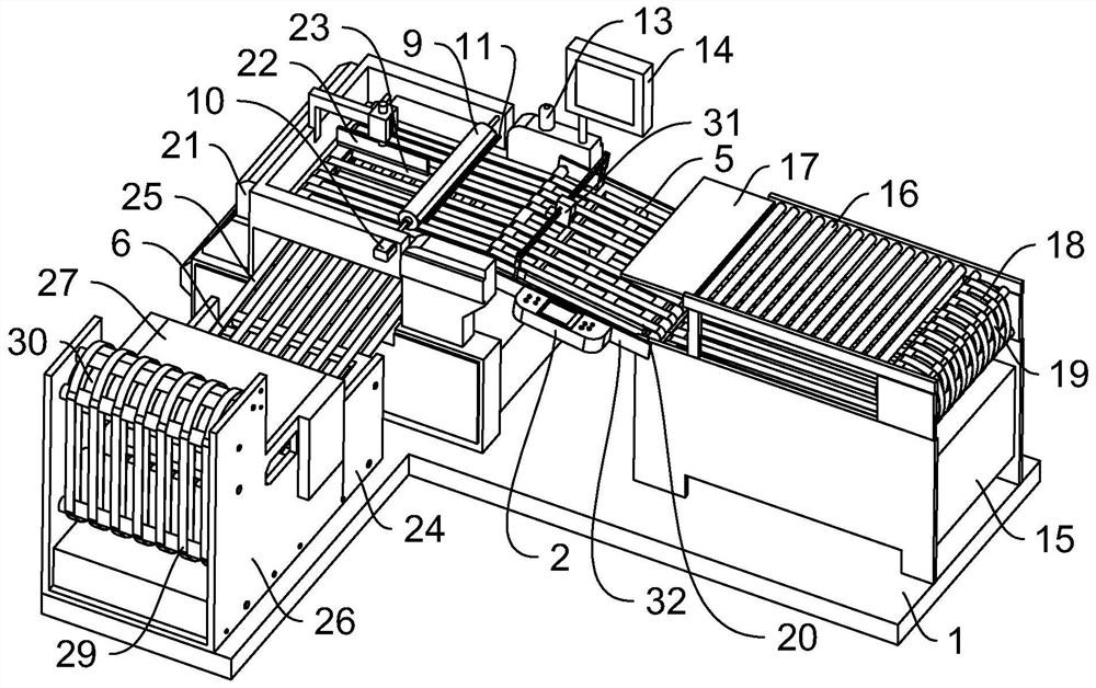 Automatic detection and automatic kicking-out system for folding machine defects