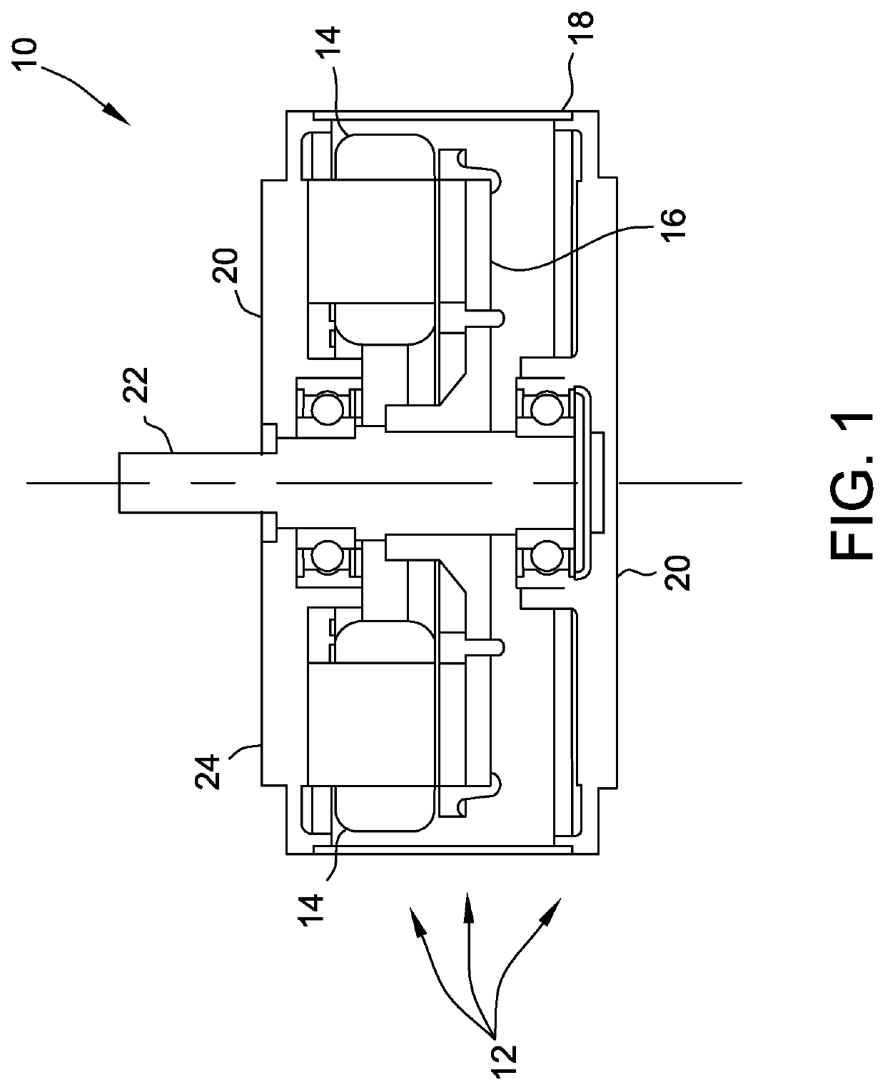 System, motor controller and associated method