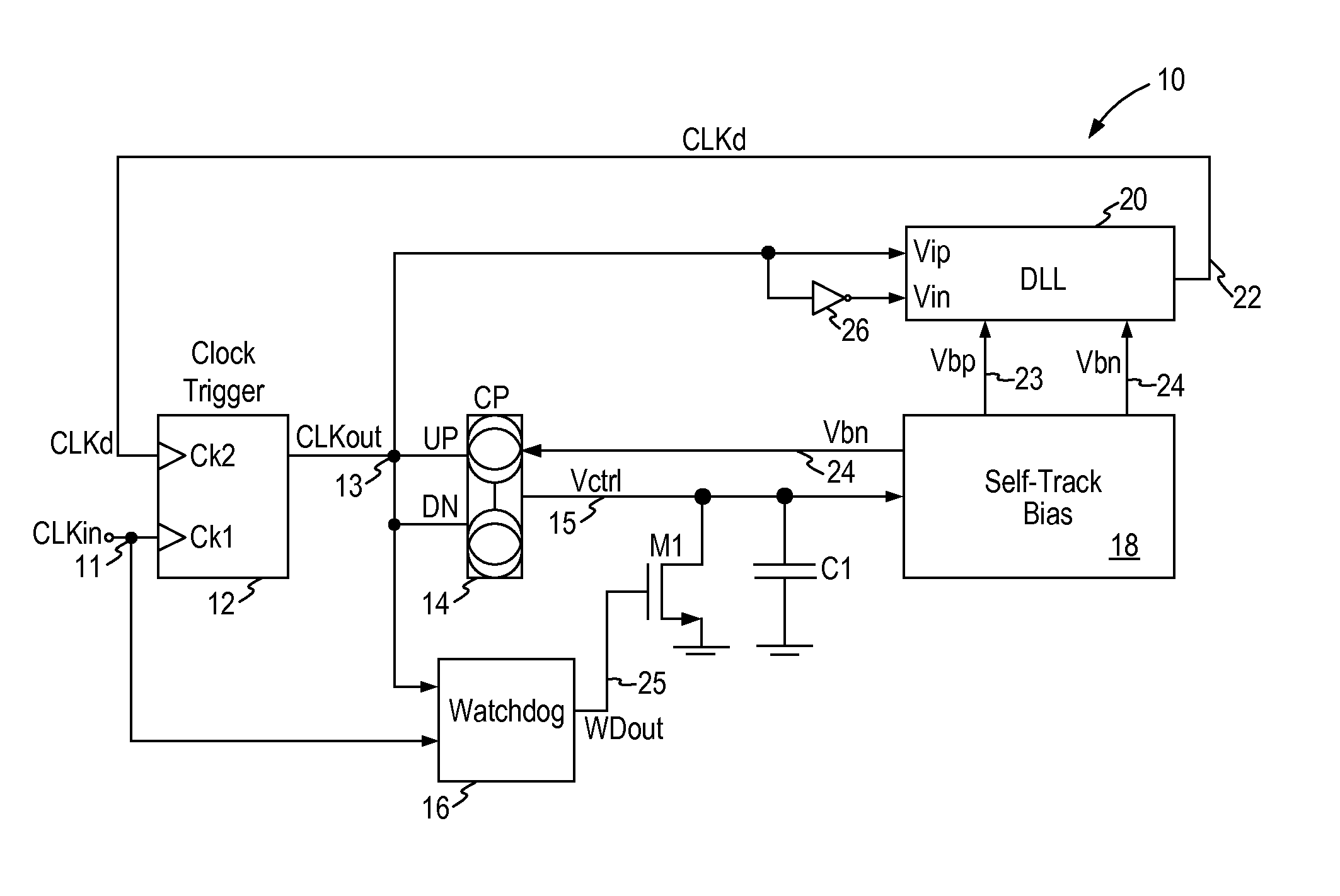 Duty cycle correction circuit with small duty error and wide frequency range