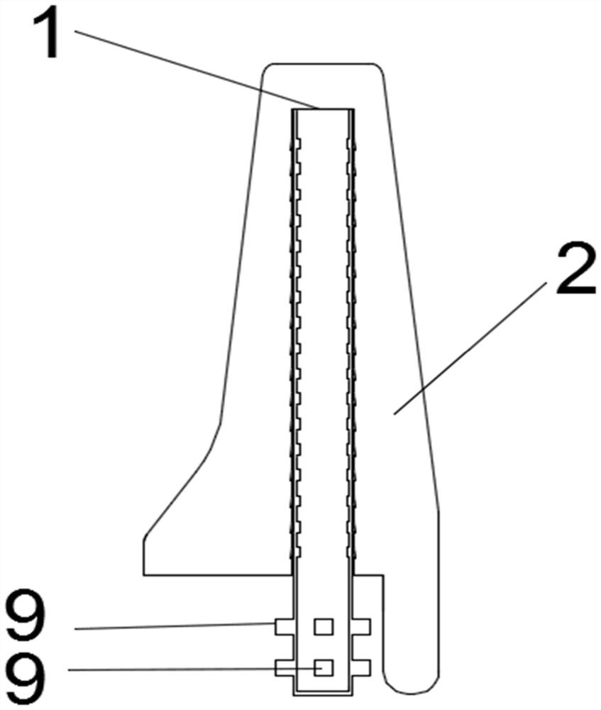 A prefabricated anti-collision wall and its installation method