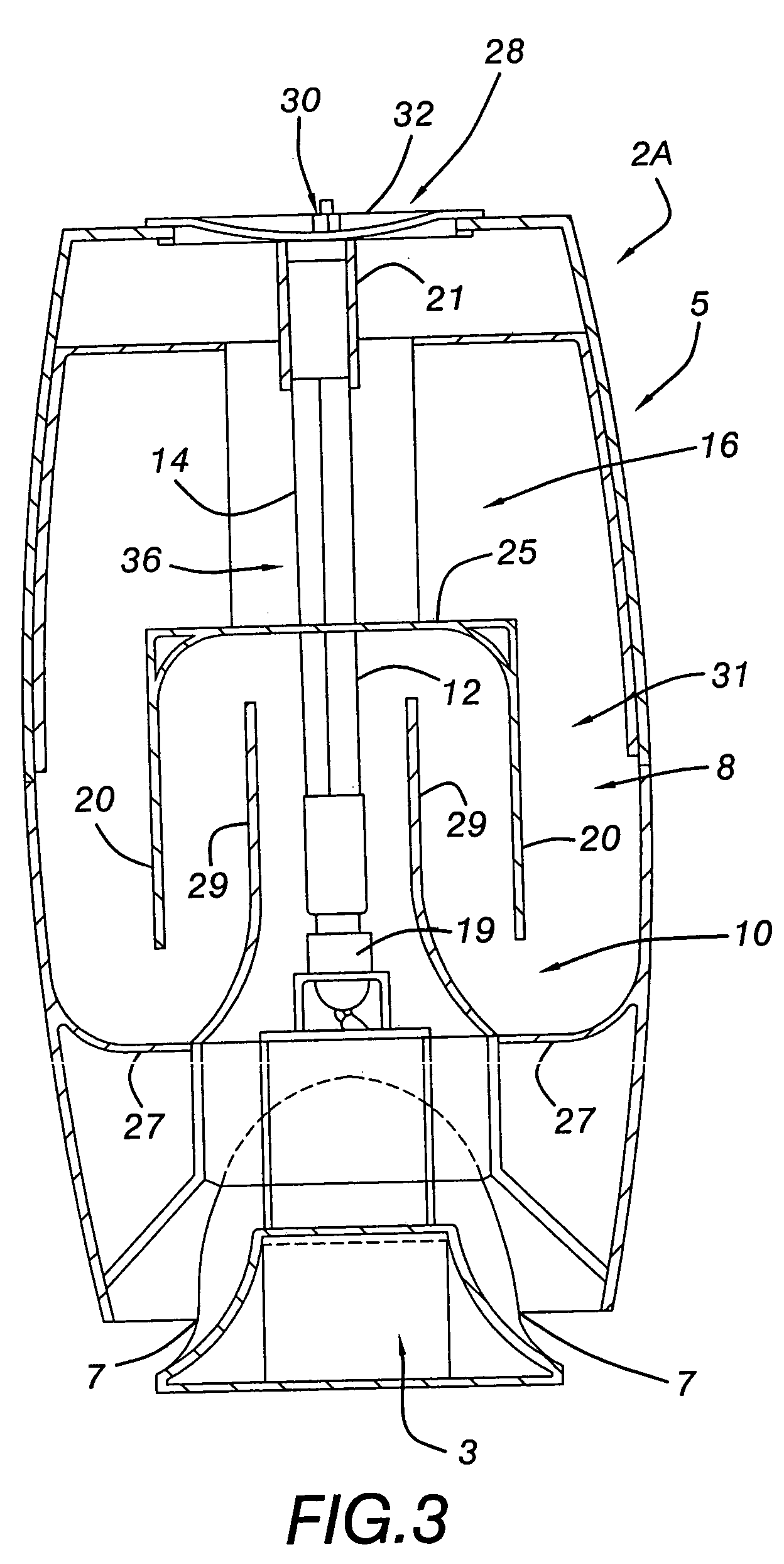 Method and apparatus for producing purified or ozone enriched air to remove contaminants from fluids