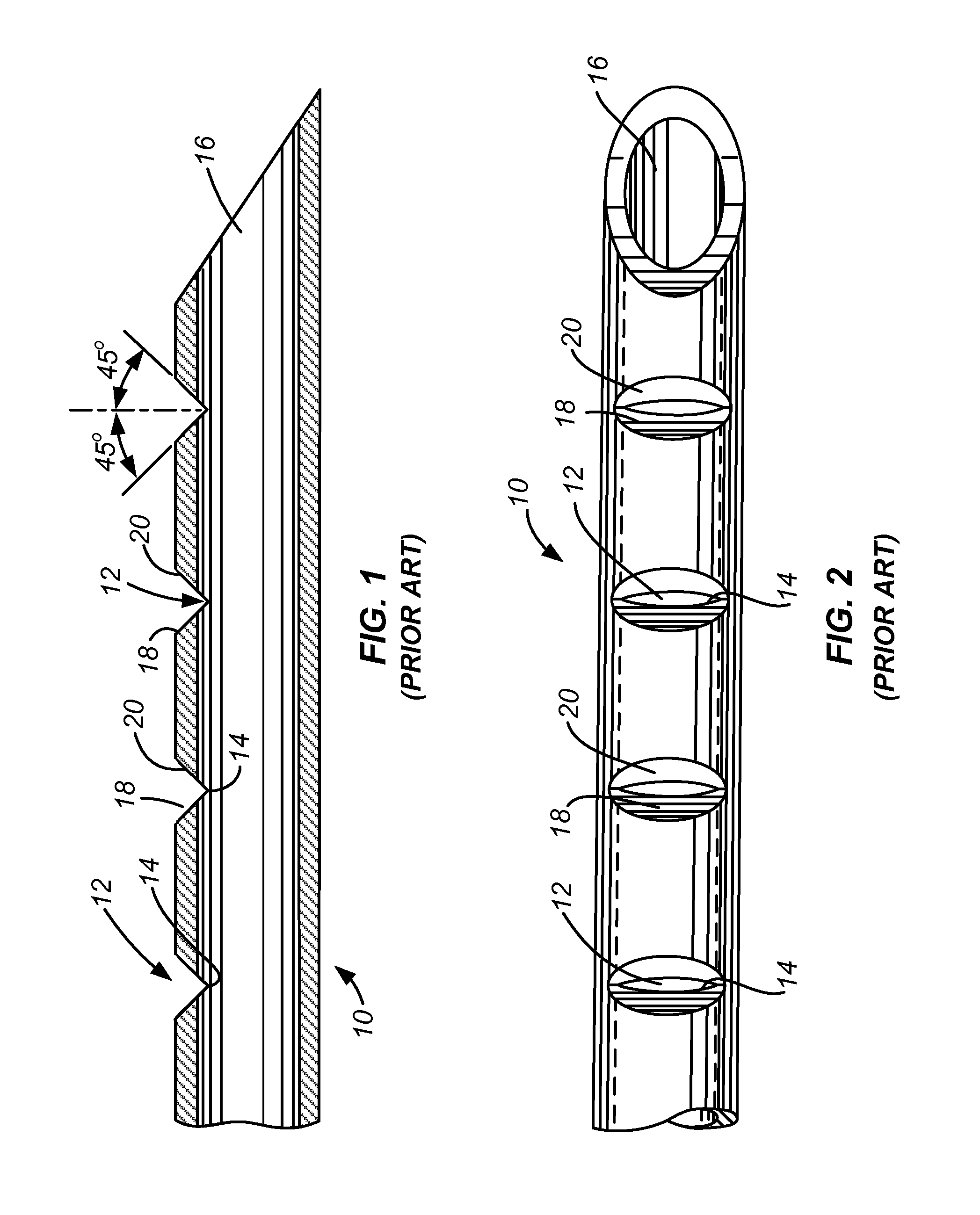 Surgical needle with enhanced ultrasound reflectivity