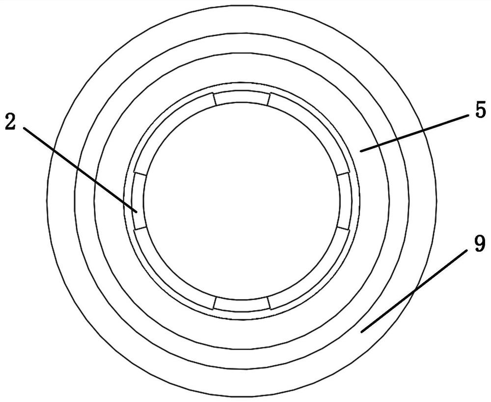 Electromagnetic Ultrasonic Probe, Flaw Detection Device and Flaw Detection Method for Continuous Inspection of High Temperature Casting and Forgings