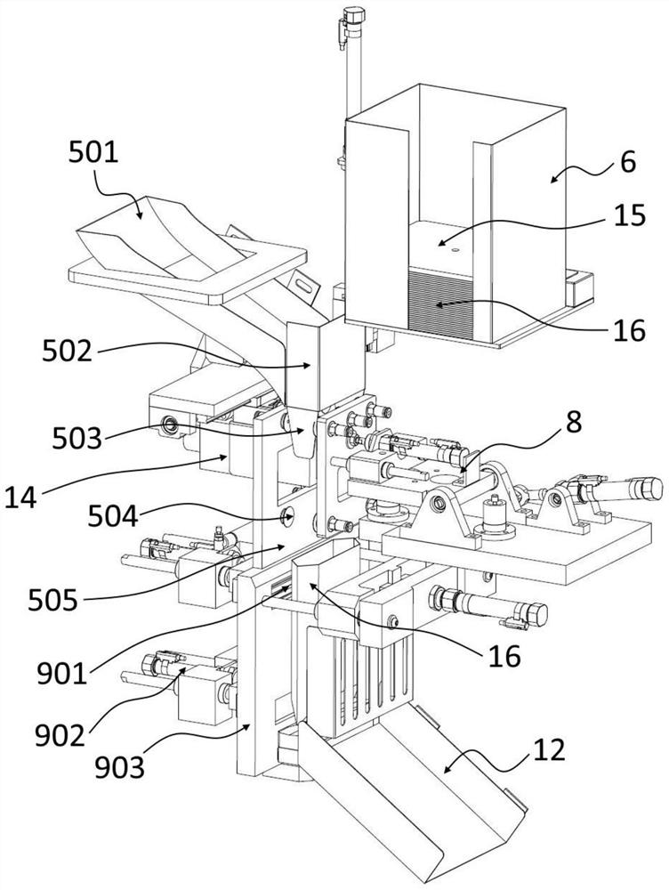 A weighing, packaging and coding integrated intelligent robot and its packaging method