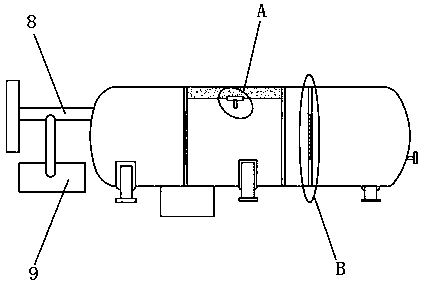 Sewage treatment equipment with self-purification function