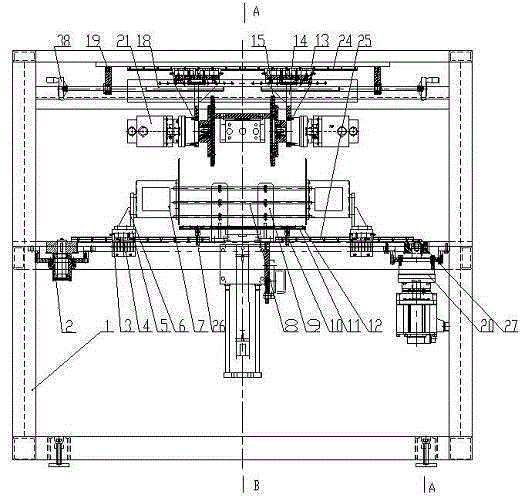 90-degree rotating mechanism and method for multiple pieces of stacked disposable mattresses